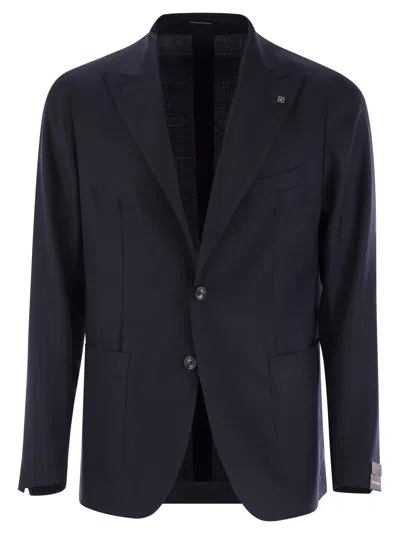 TAGLIATORE TWO-BUTTON WOOL JACKET