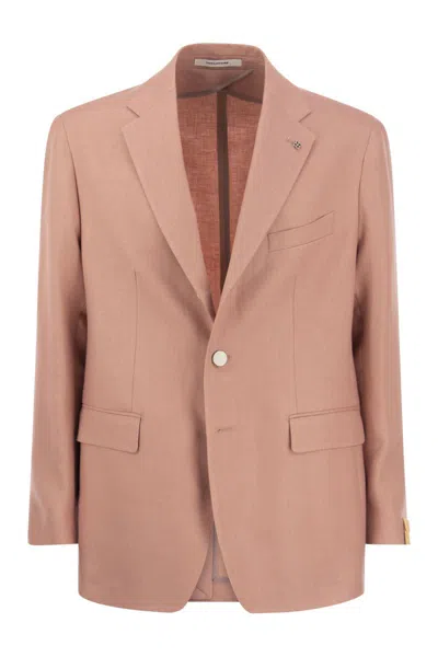 TAGLIATORE TAGLIATORE TWO-BUTTON WOOL JACKET