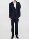 Tagliatore Two-piece Suit In Wool And Silk Blend In Black