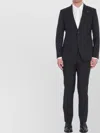 Tagliatore Two-piece Suit In Virgin Wool In Black