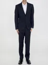 Tagliatore Two-piece Suit In Wool And Silk Blend In Black