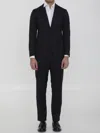 Tagliatore Two-piece Suit In Virgin Wool In Blue