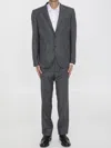 Tagliatore Men Two-piece Suit In Virgin Wool In Grey