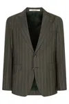 Tagliatore Two-piece Wool Suit In Green
