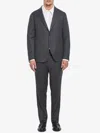Tagliatore Men Two-piece Suit In Virgin Wool In Gray