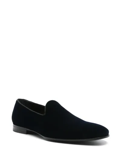 Tagliatore Tyler Loafers In Blue