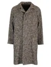Tagliatore Unlined Tweed Coat Coats Grey