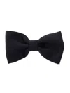 Tagliatore 'vela' Blue Pre-tied Bow Tie With Hook Fastening In Blu