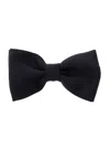 Tagliatore 'vela' Blue Pre-tied Bow Tie With Hook Fastening