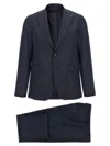 Tagliatore 'vesuvio' Single Breasted Suit With Notched Lapel