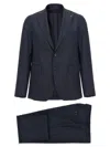 Tagliatore 'vesuvio' Single Breasted Suit With Notched Lapel