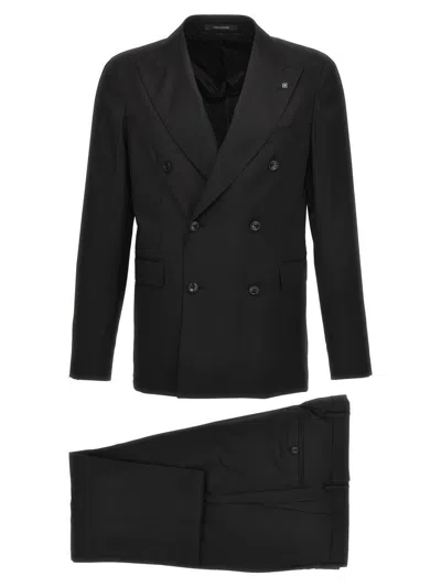 Tagliatore 'vesuvio' Dress In Black