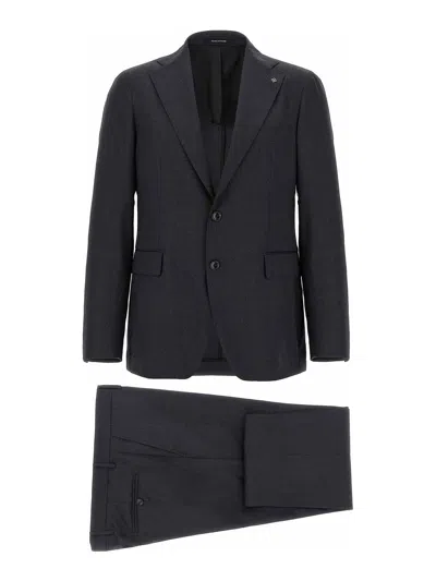 Tagliatore Vesuvio Dress In Black