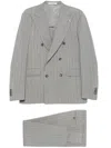 Tagliatore Vesuvio Suit With Double-breasted Design And Chest Pocket