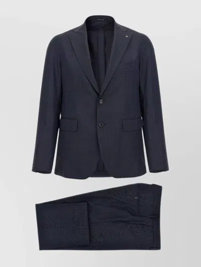 TAGLIATORE 'VESUVIO' SINGLE BREASTED SUIT WITH NOTCHED LAPEL