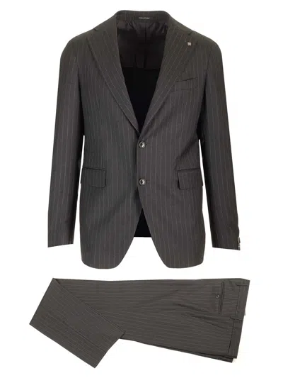 Tagliatore Vesuvio Suit In Dark Grey