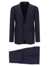 Tagliatore Vesuvio Dress In Blue