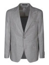 TAGLIATORE VESUVIO WHITE/GREY JACKET