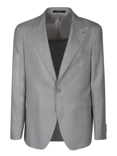 Tagliatore Vesuvio White/grey Jacket