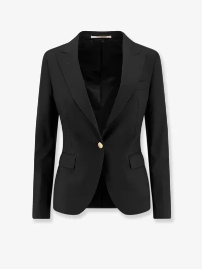 TAGLIATORE VIRGIN WOOL BLEND BLAZER
