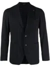 Tagliatore Man Jacket In Blue