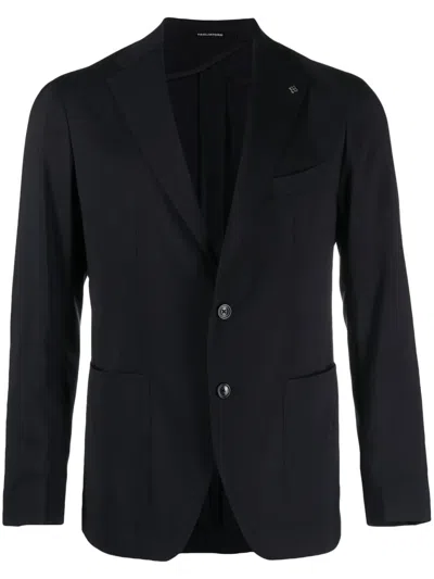 TAGLIATORE VIRGIN WOOL-BLEND BLAZER