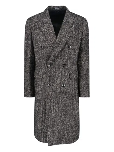 TAGLIATORE VIRGIN WOOL-BLEND COAT
