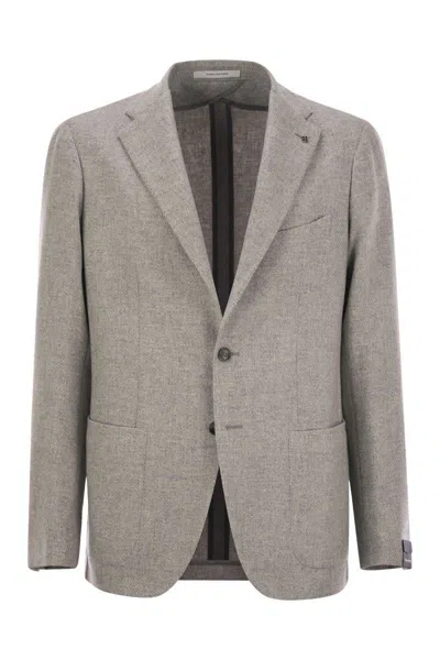 テーラードジャケット TAGLIATORE Virgin wool blend jacket Tagliatore Men Virgin Wool Blend Jacket In Pearl | ModeSens