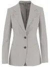 Tagliatore Wool And Silk Single-breasted Jacket