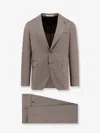 Tagliatore Button-fastening Suit In Gray