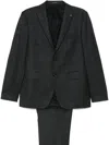 Tagliatore Virgin Wool Suit In Grey