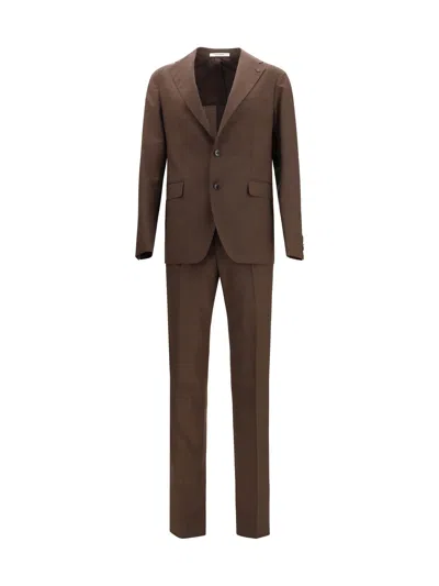 Tagliatore Virgin Wool Suit In Multi