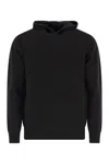 TAGLIATORE TAGLIATORE VIRGIN WOOL SWEATER WITH HOOD