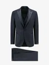 Tagliatore Virgin Wool Tuxedo With Vest