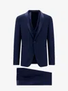 Tagliatore Virgin Wool Tuxedo With Vest