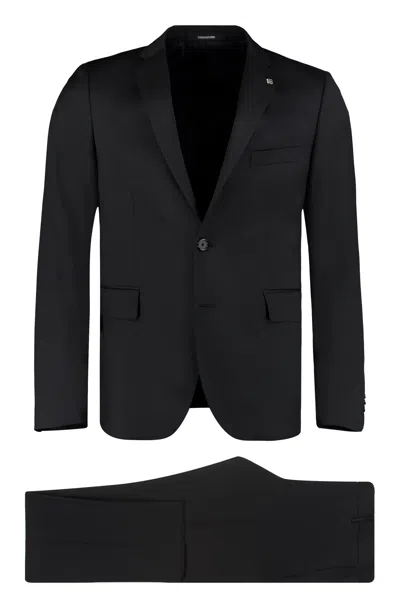 TAGLIATORE VIRGIN WOOL TWO-PIECE SUIT