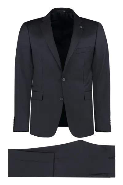 TAGLIATORE VIRGIN WOOL TWO-PIECE SUIT