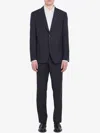 Tagliatore Two-piece Suit In Wool And Silk Blend In Blue