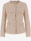 Tagliatore Button Flap-pocket Jacket In Neutral