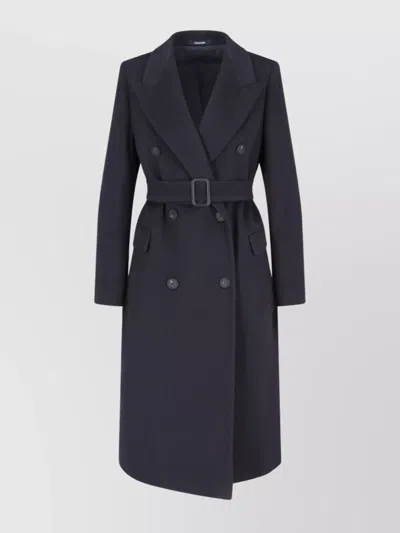 TAGLIATORE WAIST BELTED LONG LENGTH JACKET
