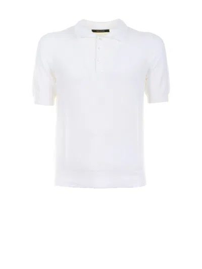 Tagliatore White Clothing T-shirts And Polos