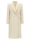 Tagliatore Double-breasted Coat In White