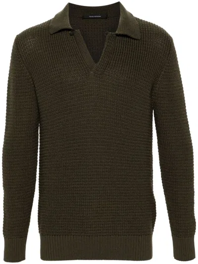 Tagliatore Wilder Sweater In Green