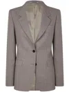 Tagliatore Woman Jacket Clothing In Gray