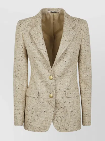 TAGLIATORE WOMAN SEQUIN EMBELLISHED JACKET