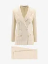 Tagliatore Two Piece Tailored Suit In White