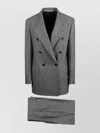 Tagliatore Women's Check Pattern Wool Suit Set In Multi