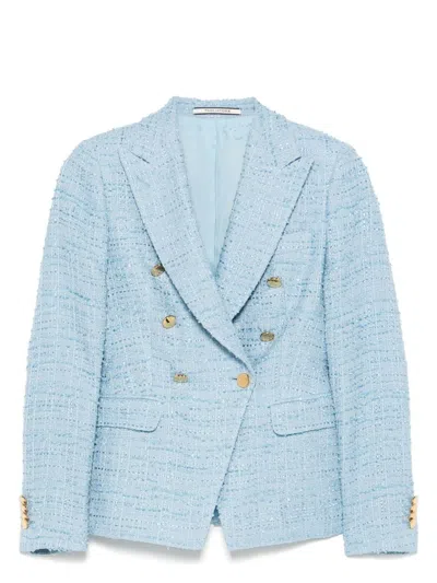 TAGLIATORE WOMEN'S COTTON SINGLE-BREASTED JACKET