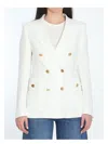 Tagliatore Peak Lapels Double-breasted Blazer In White