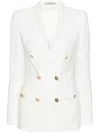 Tagliatore Women's Double-breasted Jacket In White